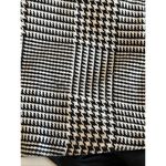 ZARA  TRF Collection Plaid VNeck Shift Dress Black/White Size Small Photo 4