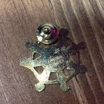 Education People Children First Pin Gold Tone Enamel Lapel Hat Bag Collectible Photo 1