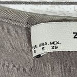 ZARA BASIC Gray Layered Tank Size Small Photo 6