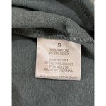 Pink Rose Short Sleeve Top With Crisscross Back - Size Small ~ Blue Photo 5