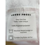 CoCus Pocus Soft Plush White Robe "BRRR... it's cold in here" One Size NWOT Photo 6