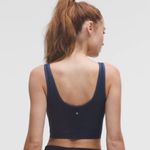 Lululemon  Athletica Navy Crop Top Photo 1