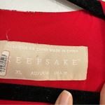 Keepsake  Red Floral Romper Womens 10 Flounce Flutter Sleeve Summer Playsuit Photo 4