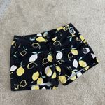 a.n.a . lemon print 10 twill shorts flat front chino SH2 2424 Photo 9