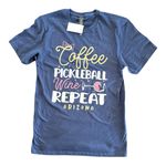 Gildan NWT - Coffee Pickleball Repeat Arizona Graphic Tee. Photo 0