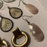 Lot Of 5 Costume Earrings Pierced Dangle Photo 3