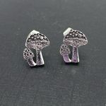 Woodland Mushroom Stud Earrings New Photo 2
