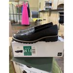 DV Dolce Vita Women's Crisp Lug Sole Black Loafers Size 7.5 Penny Academia Photo 2