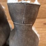 Gap NEW YORK “Gwen Shearling” Tree Bark Suede Wedges Boots ladies size 9 Photo 6