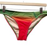 Unique Vintage Watermelon Pin Up Style 3 Piece Bikini Swimsuit Set Size Medium Photo 9