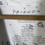 Friends TV Show All Over Print T Shirt Womens M White Short Sleeve Graphic Tee Size M Photo 4