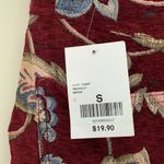 Forever 21  Floral Red mini Skirt Photo 2