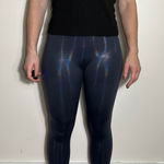 Aerie  Offline Blue Sparkly Ankle Leggings Size M Photo 0