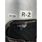 LuLaRoe Womans Sleeveless Pullover Blouse Large Multicolor Metallic Peekaboo NWT Photo 2