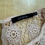 Ark & Co. Cream Pleated A-Line Sundress for Weddings Photo 1