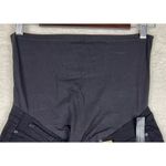 Levi's Signature  Maternity Jeans Medium  Black Denim  Skinny Stretch Photo 1