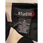 Studio G Giraffe Print Short Pencil Skirt size 6 Black Photo 8