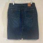 Isaac Mizrahi  cotton denim skirt 8 Photo 1