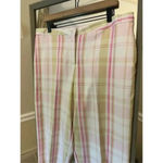 Lily’s‎ Capri Lounge Striped Pants Pink Size XL Photo 1