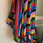 Long one shoulder dress multi colored Red Size 8 Photo 10