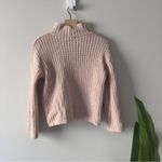 Vince Wool/Cashmere Blend Light Pink Turtleneck Sweater Tight Neck Long Sleeve M Size M Photo 3