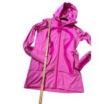 Lululemon  Womens Pink Hooded Sweatshirt Jacket Size 4 Photo 2