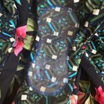 SkinnyDippers Miraclesuit Flapjack One Shoulder Reversible Floral‎ Swimsuit Med Black Photo 9