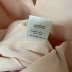 Fame and Partners  Blush Pink‎ Jumpsuit Flutter Sleeve V Neck Size 8 Wide Leg Photo 10