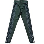 Ultracor Snake Python Legging Compression Green Gray Black Women's XS Photo 2