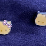 Sanrio Collectable vintage‎  Hello Kitty Earrings Photo 0