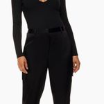 Aritzia Babaton Refined Satin Cargo Pant Photo 0