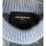 The Kooples Blue and Gray Colorblock Alpaca Blend Sweater Size 1/Small Photo 5