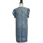 DKNY  XS Ditzy Floral Sheer Shift Dress Swim Cover Boho Peasant Modest Fairy Photo 4