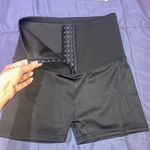 Shapelust Tummy Shapewear With Hooks Yoga Shorts Black Size XL Compression Photo 0
