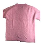 J.Crew  L Ribbed Boyfriend Crewneck Sweater Extra-soft Yarn Heather Petal Pink Photo 6