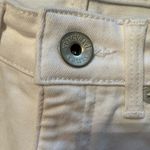 Vineyard Vines NWOT Colorblock White Denim Shorts with Fringe Hem Photo 2