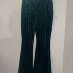 SheIn Velvet Flare Pants Photo 2