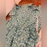 Tuckernuck  Aqua Blue Green Tile Printed 3/4 Sleeves Mykonos Hayes Shirt Dress S Photo 11