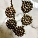 Sweet Lola crystal circle statement necklace Photo 5