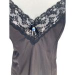 NOT SOLD!!!! Perfectform Vintage Lace Trim camisole Blouse Black Size M Whimsy Size M Photo 8