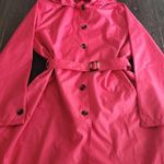 CAPELLI Trench Rain Coat Women's Size Large Pink Photo 0