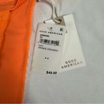 Good American NWT Orange Cream Size XL Jacquard Perfect Fit Swim Bikini Bottom Photo 8
