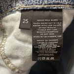 J Brand 💖 NWT  811 Mid Rise Denim Shorts in Paisley Print Photo 4