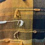 New Directions Rustic Shabby Chic Southwestern Cowgirl Patchwork Jacket Top Sz S Orange Photo 7