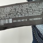 ZARA Blogger Favorite Viral Denim Back Zip Strapless Bodycon Midi Dress Small Photo 14