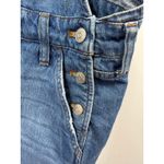 Madewell Denim Bib Shortalls Adirondak Adjustable Short Overalls Blue Medium Photo 4