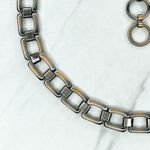 Womens Bronze Square Chain Link Belt ✨ S/M Gold Photo 3