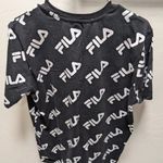 FILA  Logo Set of 2 Neon Tank Top and Crop Shirt Womens XL Photo 4