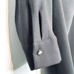 ZARA Women’s Ruched Chocker Black Crepe Dress Size S NWT Photo 8