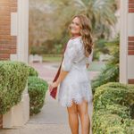 Dillard's White graduation dress Dillard Photo 1